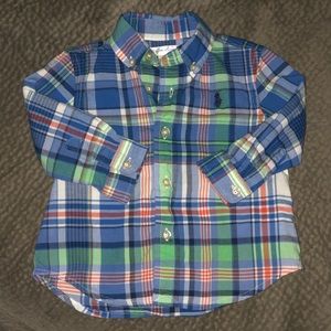 Polo Ralph Lauren plaid button up